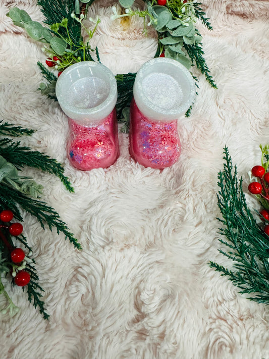 SANTA’S PINK SHOES