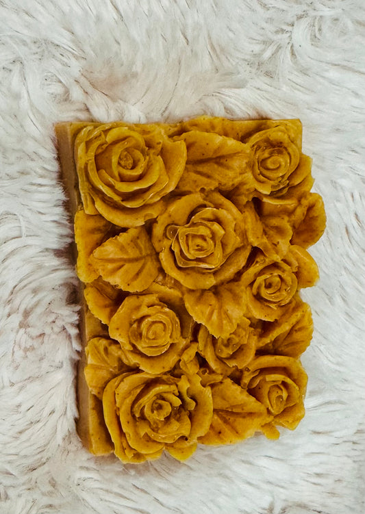 SWEET ORANGE AND TURMERIC SCENTED BAR SOAP