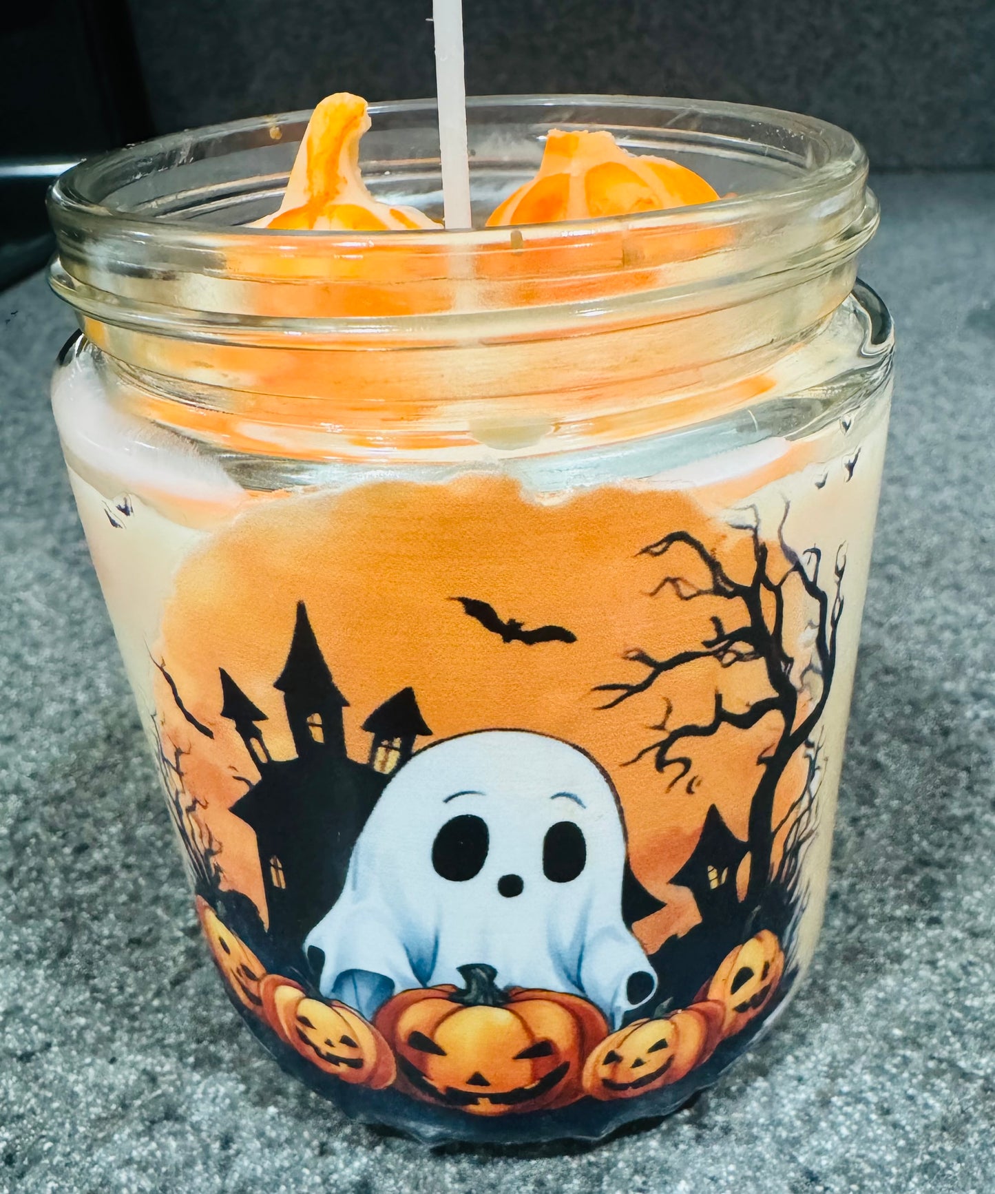 GHOST SOY WAX SCENTED PUMPKIN PIE 8OZ SCENTED CANDLE